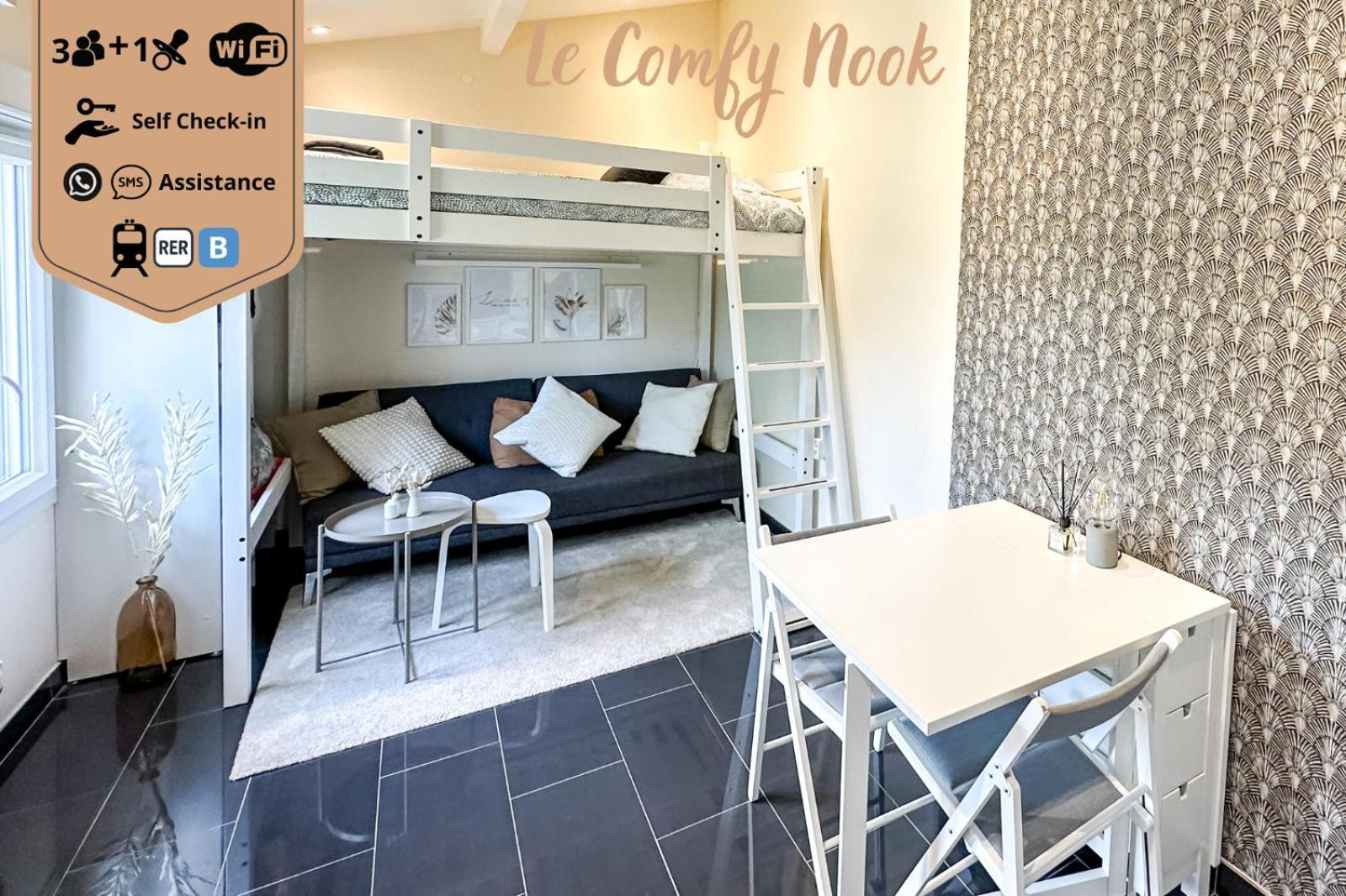 Le Comfy Nook - Tiny House Paris Cdg Disneyland Villeparisis Buitenkant foto